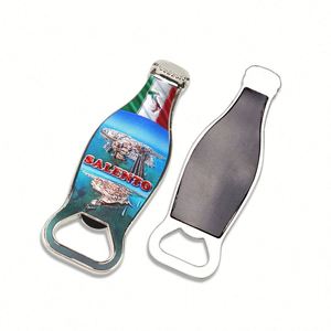 Household Decor Souvenir 3D Metal Bottle Opener <b>Fridge</b> Magnet Custom - Product Image 3