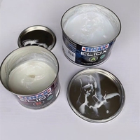 TENAX ZYQ160 Mastic de collage bicomposant pour pierre, colle à marbre intérieur/extérieur, adhésif cristallin AB pour le remplissage et le travail du bois