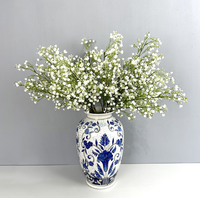 Karangan Bunga Pengantin Bunga Gypsophila Plastik Real Touch Bunga Babysbreath Batang Panjang Bunga Buatan