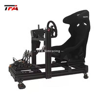 Simulador de Carreras TFA para PS4 al por Mayor, con Asiento, Cabina de Simulación, Simuladores de Carreras de Aluminio