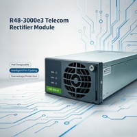 Module redresseur R48-3000e3 48V CC 3000W, alimentation télécom haute efficacité, module d'alimentation CA/CC pour station de base