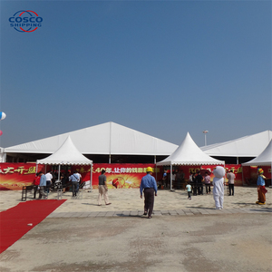 Tenda per Esposizioni Auto all'Aperto di Grande Portata, Bianca, per Mostre all'Aperto - Product Image 1