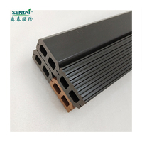50*28mm wpc de quilla para al aire libre cubierta durable de plástico compuesto de madera joist bpc cubiertas de viga de apoyo ST08A