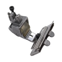 Pied presseur réglable pour dentelle à volants pour machine à coudre, fixation de bande gauche et droite