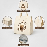 Sac isotherme Heepack OEM personnalisé avec logo imprimé, non tissé, avec poignées, imperméable, écologique, léger, pour aliments