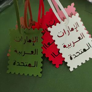 PU Leather Purse <b>Charms</b> Beautiful <b>Bag</b> <b>Charm</b> for Handbags Trendy Arabic Alphabet <b>Bag</b> <b>Charm</b> Keychain - Product Image 3