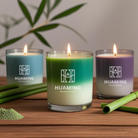 Gratismuster Neuheit Raumduft Luxus Eigenmarke Baumwolldocht Sojawachs Festliche Dekoration Handgefertigte Matcha Duftkerze