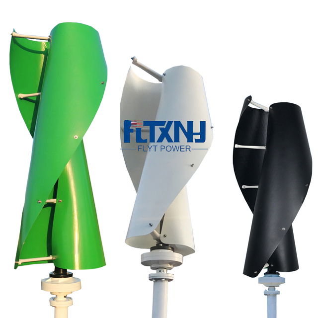 Home Vertical Axis Wind Turbine Blade Design Home 500W 800W 1Kw 2Kw 3Kw System Generators Wind Turbine