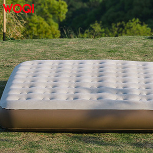 Cama de aire inflable plegable portátil WOQI para acampar con bomba incorporada, diseño moderno, estera compacta para dormir para siestas en interiores/exteriores - Product Image 6