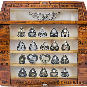 ชุดต่างหู DIY ฮาโลวีนและพวงกุญแจอุปกรณ์เสริมโลหะผสมวินเทจพร้อมจี้หยดน้ำมันการทำนายสำหรับปาร์ตี้งานแต่งงานและของขวัญ - Product Image 2