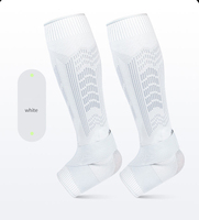 Football course à pied cyclisme mollet Protection Compression jambe manches sport mollet manches avec sangles en silicone