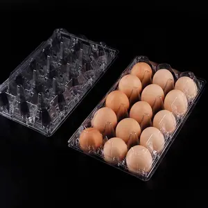 Plateau à œufs 15 trous pour œufs de poule Fabricant de carton Trous sur mesure Carton OEM et ODM personnalisé