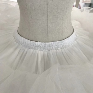QUEENSGOWN Stock enagua para vestido de Boda nupcial vestido de baile enagua con forro interior falda trasera - Product Image 3