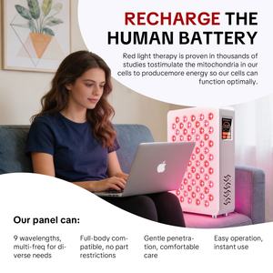 Lampada per Terapia a Infrarossi a 9 Lunghezze d'Onda APTREDLIGHT, Dispositivo da Tavolo con Sistema di Controllo Intelligente, Pannello per Terapia a Luce Rossa con Schermo Touch - Product Image 6