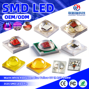 1W yüksek güç SMD LED diyot 3535 RGB/UV yayan çip seramik substrat sıcak beyaz 80-3 5mm boyutu ile 3V/<span class=keywords><strong>6V</strong></span> giriş gerilimi - Product Image 1