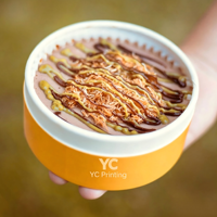 Boîte cylindrique en carton blanc de qualité alimentaire de luxe pour dessert au cheesecake brûlé à la basque et emballage personnalisé de gâteaux en tube pour boulangerie
