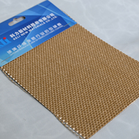 Rouleau de bâche imperméable robuste en tissu de fibre de verre enduit de PU vert et jaune de 1,5 mm