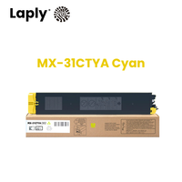 Cartouche de toner Laply Stable Vivid Color MX-31CT 31FT 31GT 31NT pour copieur couleur Sharp MX-2301N MX-2600N MX-3100N