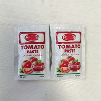 Pâte de tomate en sachet plat OEM ODM en gros, 100 % pure, en vrac, pour la cuisine
