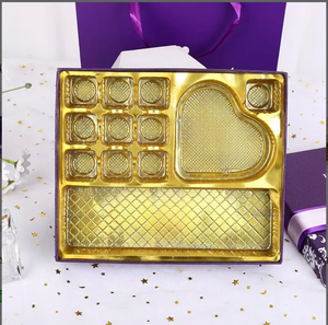 Boîte cadeau <span class=keywords><strong>de</strong></span> luxe rectangulaire en or mat, personnalisable et recyclable, <span class=keywords><strong>30</strong></span> pièces, pour emballage <span class=keywords><strong>de</strong></span> bougies et <span class=keywords><strong>de</strong></span> portefeuilles <span class=keywords><strong>Ferrero</strong></span>, design Moonlight - Product Image 2