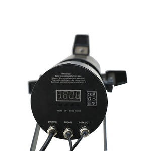 60 واط RGBW 4-في-1 أدى ضوء صغير الشخصي التكبير الأضواء لتطبيقات متنزه - Product Image 4