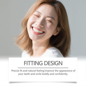 ORALHOE Appareil Dentaire Ajustable à Clipser Améliorant l'Esthétique du Sourire, Prothèses Dentaires Confortables en Silicone, Kit de Beauté Dentaire à Domicile - Product Image 5