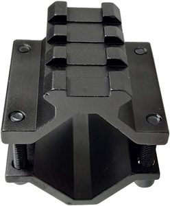 20-28mm Butterfly Tube Clamp, Aluminum Alloy 21mm Standard Base Conversion <strong>Bracket</strong> for Flashlight &amp; Scope - Product Image 2
