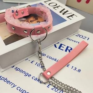 <span class=keywords><strong>Collier</strong></span> <span class=keywords><strong>et</strong></span> <span class=keywords><strong>laisse</strong></span> BDSM en cuir, kit de bondage <span class=keywords><strong>SM</strong></span>, jeux pour adultes, <span class=keywords><strong>collier</strong></span>, vente chaude - Product Image 5