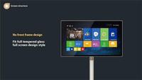 Téléviseur 27 pouces avec écran sans fil mobile, affichage interactif Android pour intérieur, tableau blanc interactif domestique, streaming en direct activé