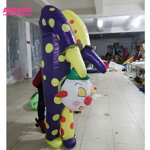 Vui Inflatable Hề Đảo Ngược Đi Bộ Biểu Diễn Trang Phục Cho Người Lớn/Trẻ Em Đảng Dress - Product Image 2