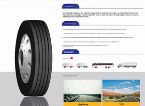 Neumáticos Radiales para Camiones y Autobuses de Carretera, Resistentes al Desgaste, Bajo Ruido, Neumáticos de Eje de Dirección de Alta Velocidad para Larga Distancia, <span class=keywords><strong>JX150</strong></span>+ - Product Image 3