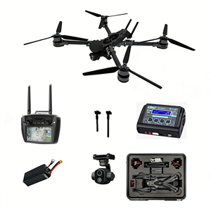 Drone commercial avec charge utile de 8 kg, caméra 8K HD, vidéo FPV, temps de vol longue durée, portée longue distance 15 km, UAV de course pour aventures en plein air - Product Image 1