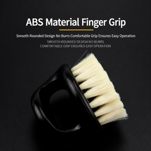 Brosse à cheveux ergonomique légère et durable en laine, forme anneau, avec logo personnalisé, pour femmes, directement de l'usine - Product Image 2