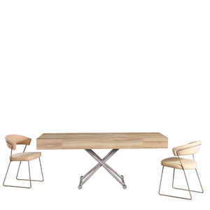 Tavolo da Pranzo Regolabile dal Design <span class=keywords><strong>Moderno</strong></span>, Set in Legno Multiuso per <span class=keywords><strong>Soggiorno</strong></span> e <span class=keywords><strong>Cucina</strong></span>, Vendita Diretta dalla Fabbrica - Product Image 5