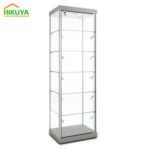 Hình chữ nhật tháp hiển thị trường hợp kính trưng bày với ánh sáng dẫn - Product Image 6