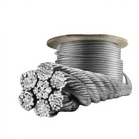 Câble de suspension en acier inoxydable 7*19 haute résistance pour structures architecturales