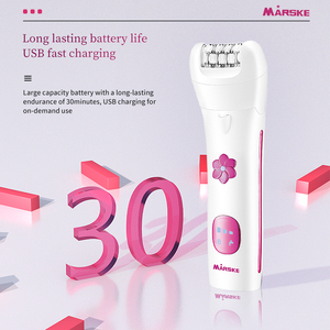 Nouvel Épilateur Électrique pour Femme, Tondeuse à Cheveux, Épilateur Corporel Étanche IPX6, Rechargeable USB Type-C, Rasoir pour Zones Intimes - Product Image 5