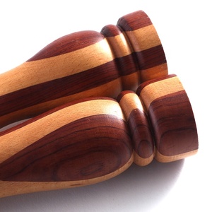 Moulin à poivre en <span class=keywords><strong>bois</strong></span> de hêtre et de frêne de 6 pouces - Product Image 3