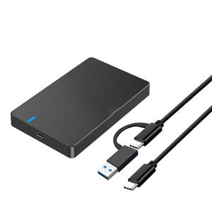 Disco Duro Externo de Doble Disco USB 3.0 ABS Portátil HDD 1TB 2.5 Pulgadas de Escritorio Doble Seguridad - Product Image 1