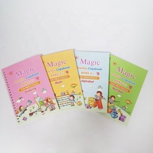 Sách Sao Chép Thực Hành Ma Thuật Bản Vẽ/Số/Bảng Chữ Cái/Sách Thư Pháp Toán Học Cho Trẻ Em Viết - Product Image 2
