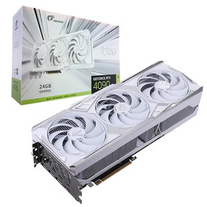 Tarjeta Gráfica Usada <span class=keywords><strong>IGame</strong></span> GeForce RTX <span class=keywords><strong>4090</strong></span> Vulcan W OC 24G con 2235MHz GDDR6X RTX4090 24G para Videojuegos - Product Image 1