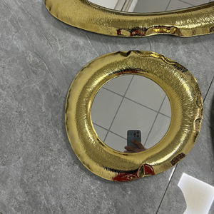 Crème <span class=keywords><strong>Glace</strong></span> Mousse Miroir Applique Abstrait Art Crème Nuage Miroir Décoratif Chambre Ins Filles Coeur Amour <span class=keywords><strong>Dressing</strong></span> - Product Image 2