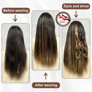 जूलियाना कनाकेलोन थोक 22 इंच 150 ग्राम मोटी एक टुकड़ा पैकेट सीधे बालों के एक्सटेंशन गर्मी प्रतिरोधी में सिंथेटिक 4 क्लिप - Product Image 6