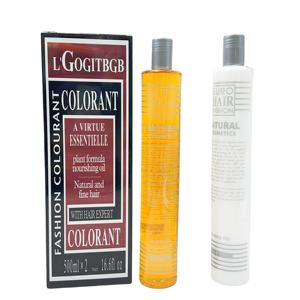 ユーロヘアファッション アフリカンズ ダイ ルゴギトブグ ブラックカラーラント ブラック染料 - Product Image 2