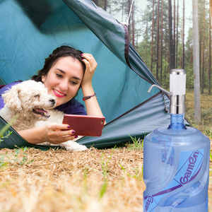 Camping inteligente automático eléctrico de carga de USB inalámbrico portátil dispensador de agua - Product Image 4