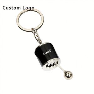 Customized <b>Metal</b> Car <b>Key</b> <b>Chain</b> Gear Shift Knob Fashion & Luxury Waterproof for Any Event - Product Image 1