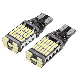 Nouvelle ampoule LED rouge super lumineuse T15 pour voiture 12V 18W Canbus sans erreur pour feux de recul - Product Image 3