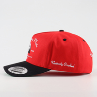Casquette de baseball unisexe personnalisée en tissu Oxford à 5 panneaux, avec logo brodé en coton de haute qualité à motif de fruits, style A-frame Snapback, vente en gros