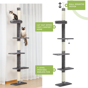 <span class=keywords><strong>2025</strong></span> Tốt Nhất Người Bán Nặng Nhiệm Vụ Mèo Scratcher Cây Tháp Gia Cố MDF & sisal - Product Image 6