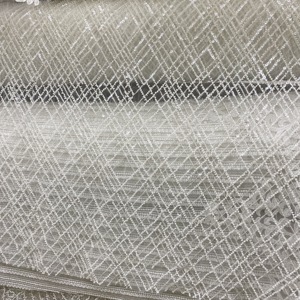 Hadue-tela de encaje con cuentas incrustadas, tejido de alta costura, a la moda, disponible - Product Image 1
